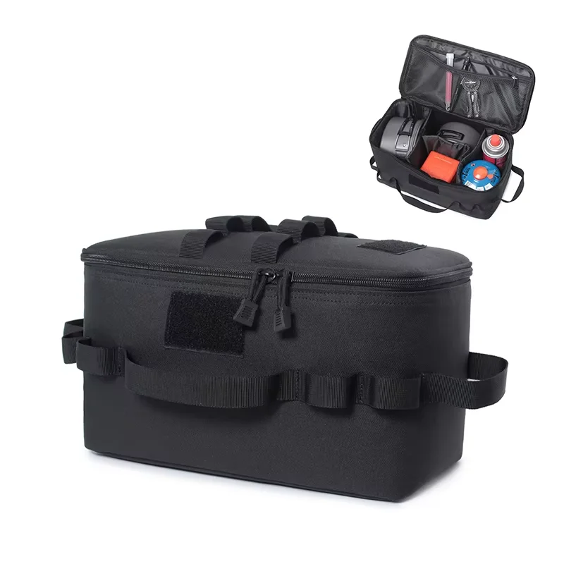 Camping Cooking Organizer - Outdoor Camping Gas Tank Storage Bag