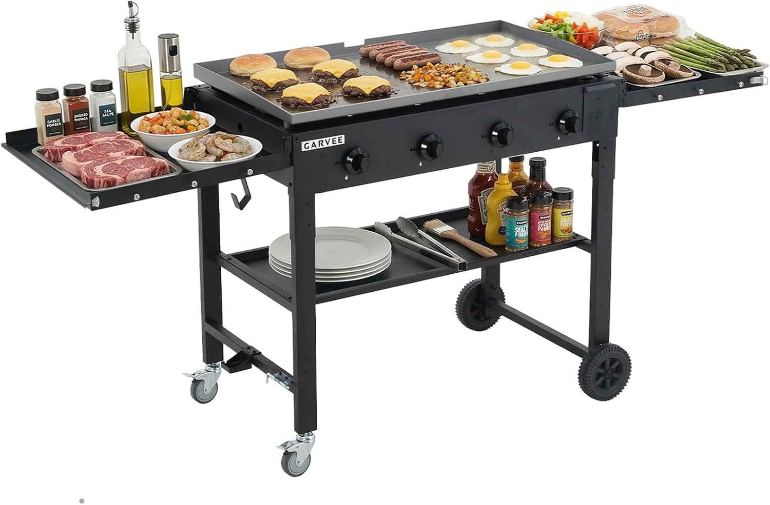 Tacleekii 36 Inch Flat Top Gri - Camping Cooking Flat Top ulasan dan harga