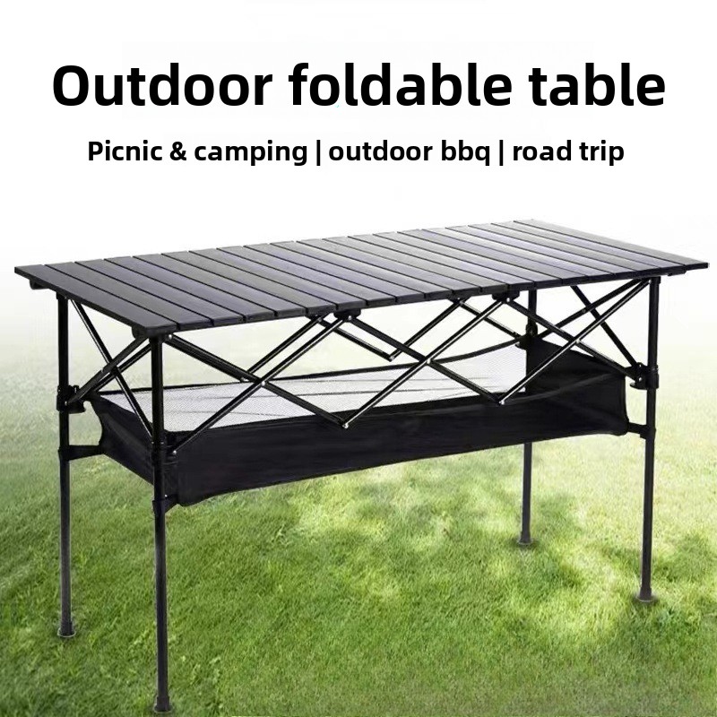 Outdoor Folding Portable Table - Camping Cooking Table ulasan dan harga