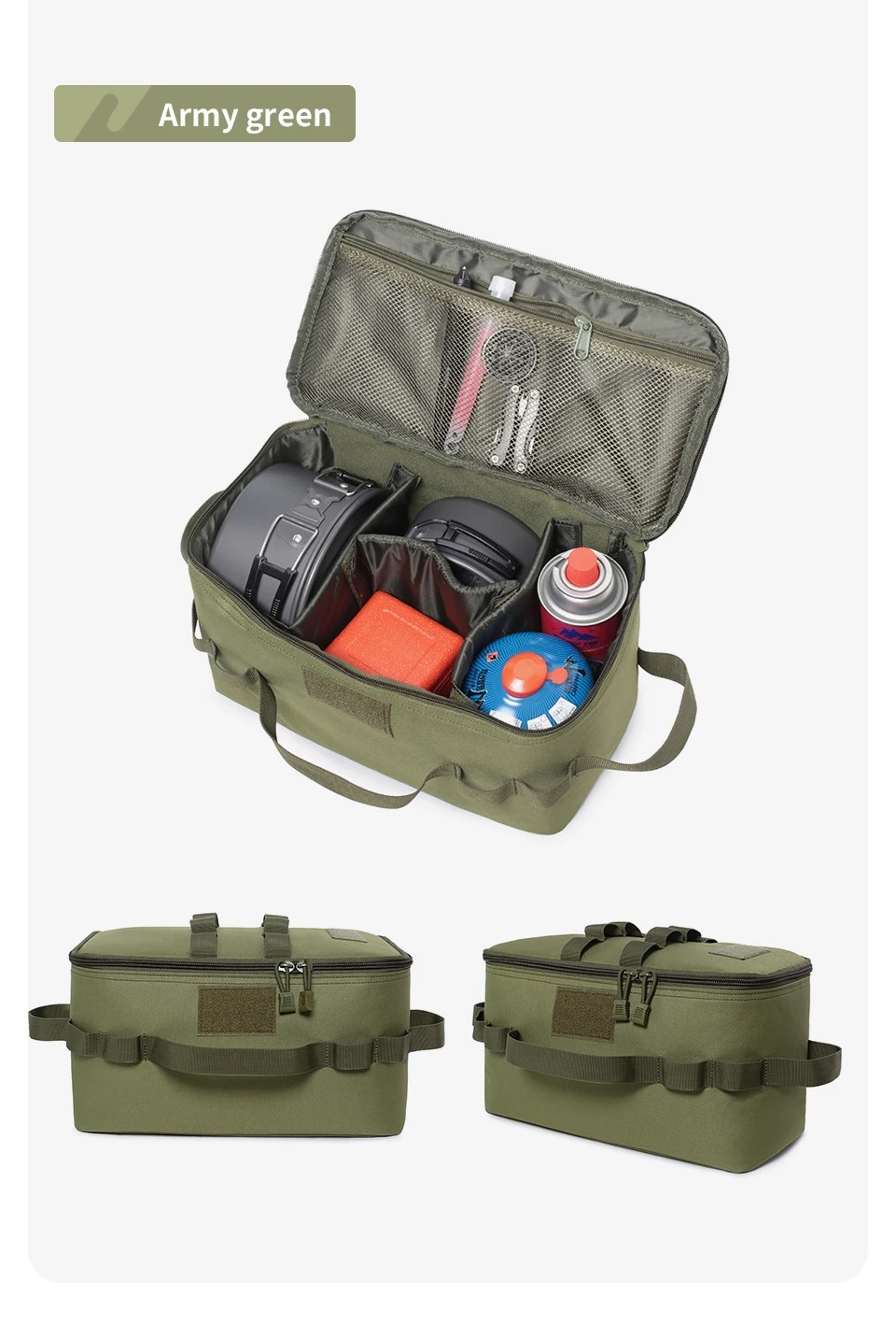 Outdoor Camping Gas Tank Stora - Camping Cooking Organizer ulasan dan harga