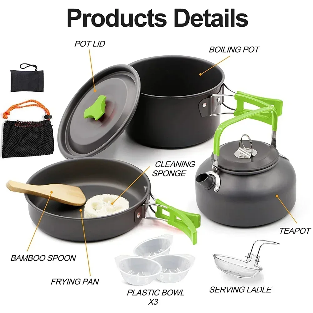 Camping Cooking Set Portable L - Camping Cooking Organizer ulasan dan harga
