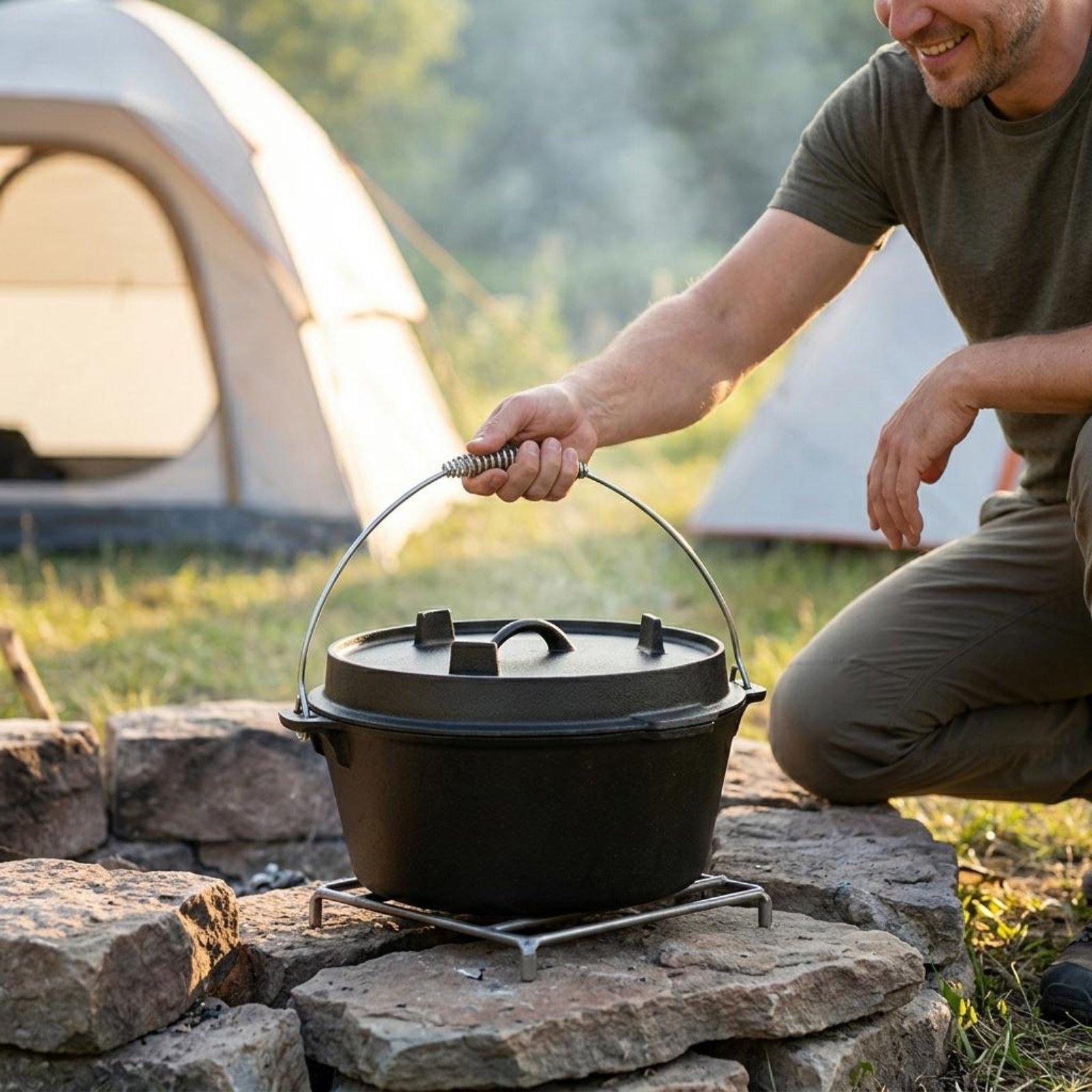 Outdoor Cast Iron Dutch Oven U - Camp Dutch Oven Cast ulasan dan harga