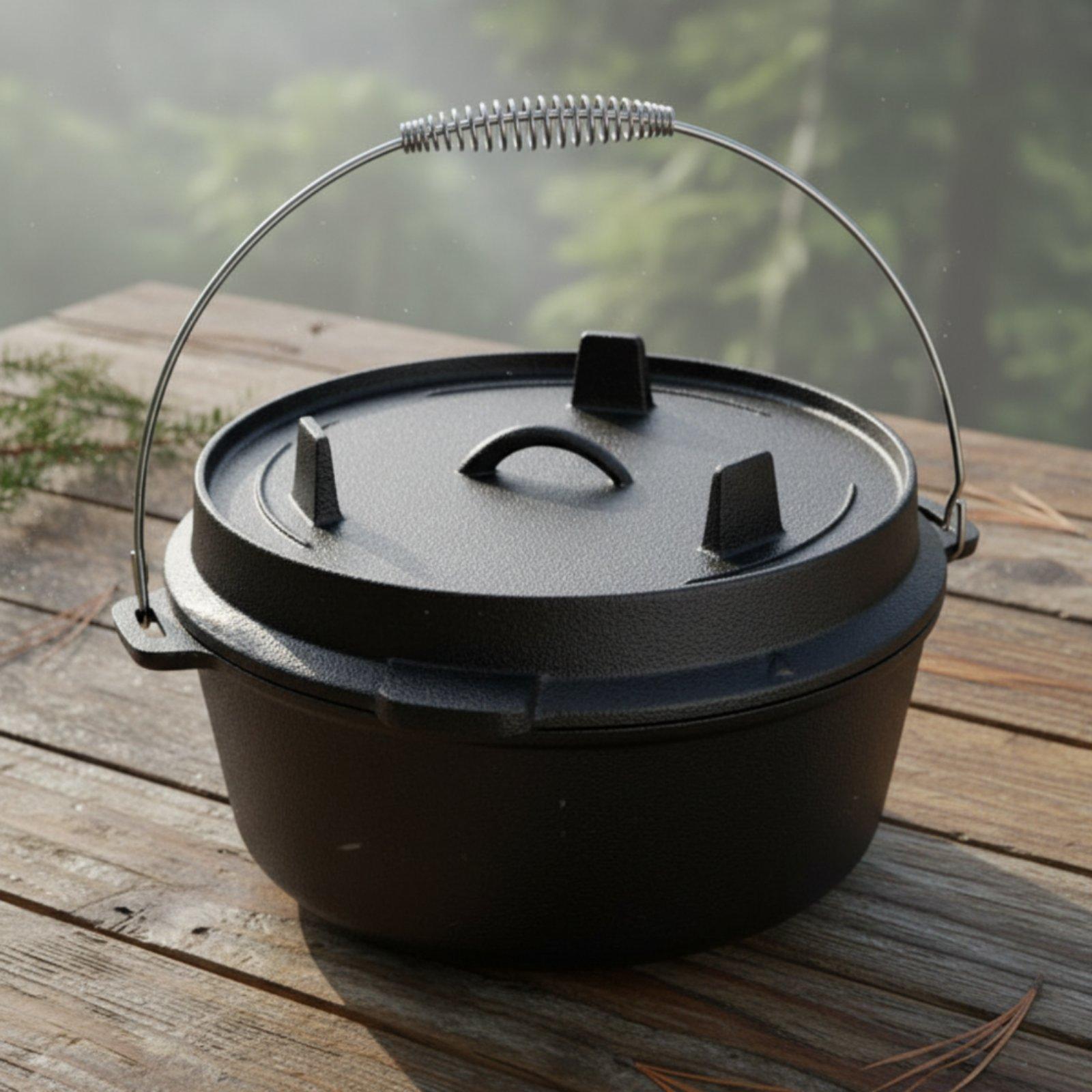 Outdoor Cast Iron Dutch Oven U - Camp Dutch Oven Cast ulasan dan harga