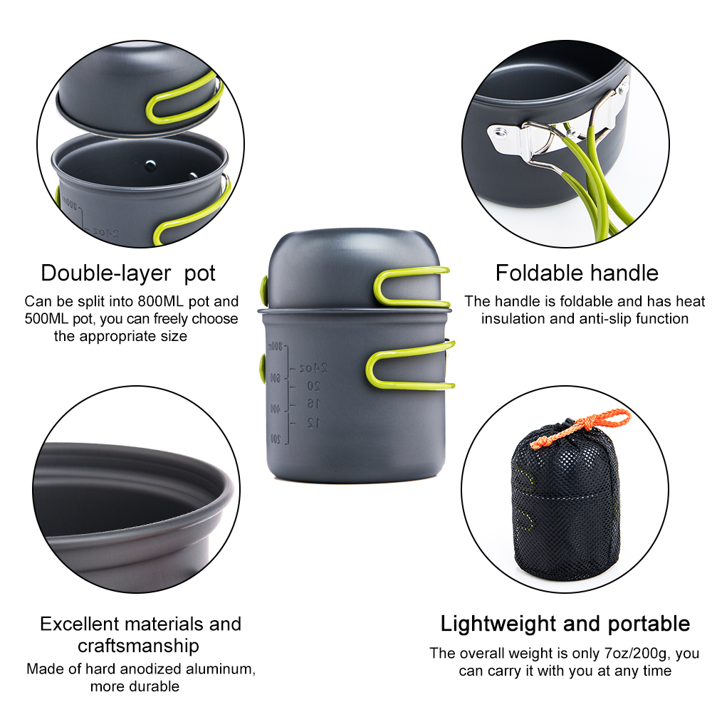 Widesea Ultralight Camping Coo - Camping Hiking Cooking ulasan dan harga