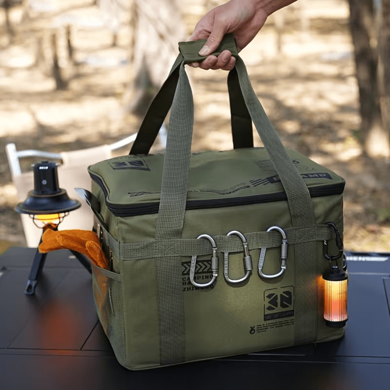 Heavy-Duty Large Capacity Camp - Camping Cooking Organizer ulasan dan harga