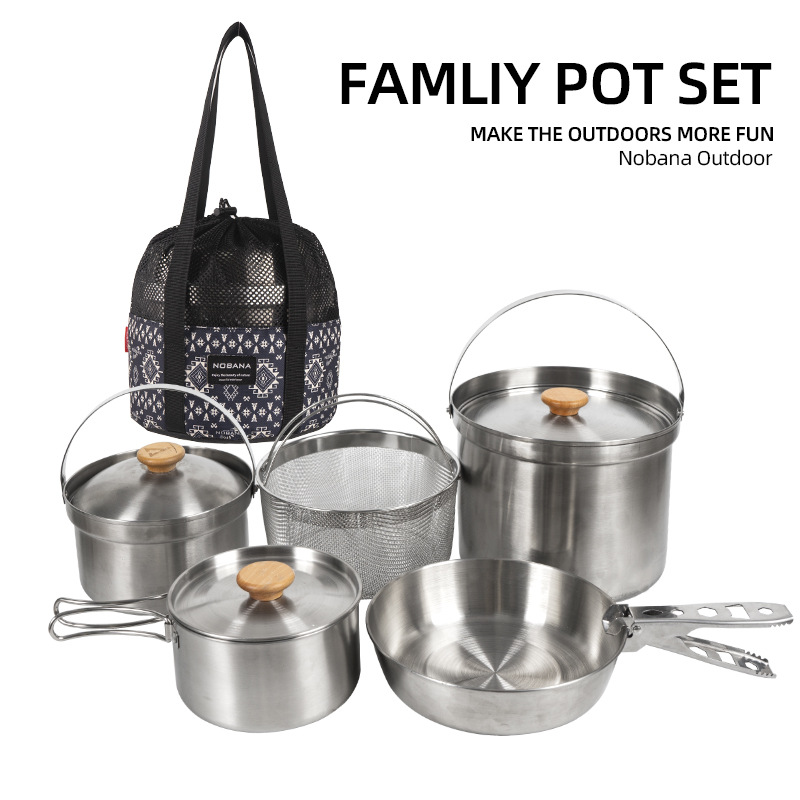 NOBANA Newest Outdoor Stainles - Camping Cooking Organizer ulasan dan harga