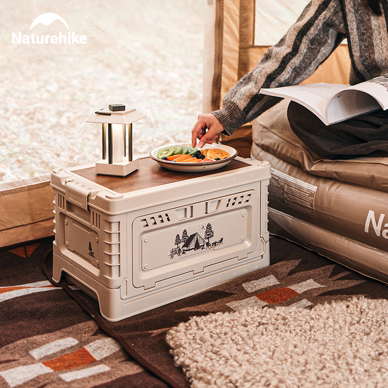 Naturehike Camping Box 60L Lar - Camping Cooking Table ulasan dan harga