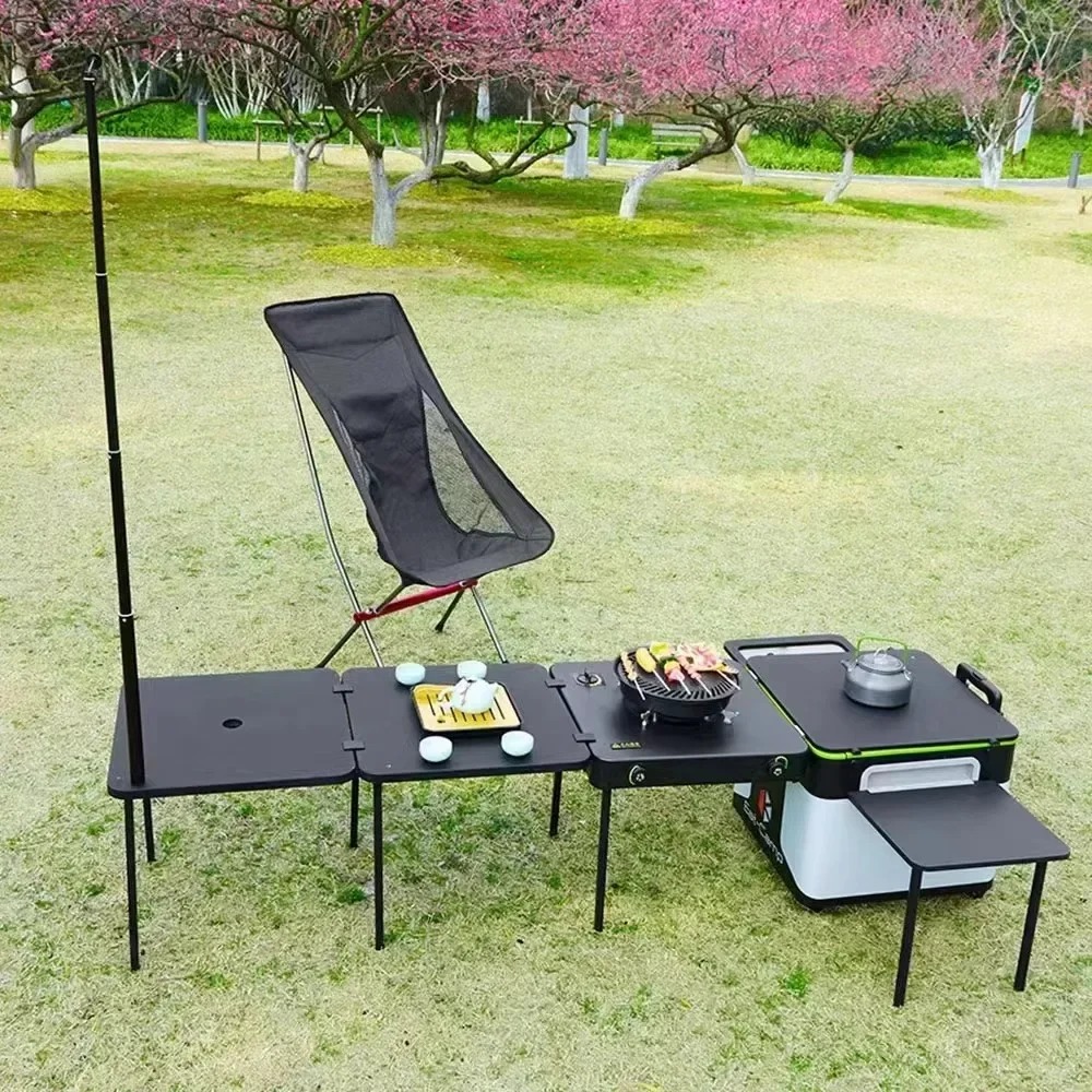JWQ-007 High Quality Outdoor P - Quality Camping Cooking Set ulasan dan harga