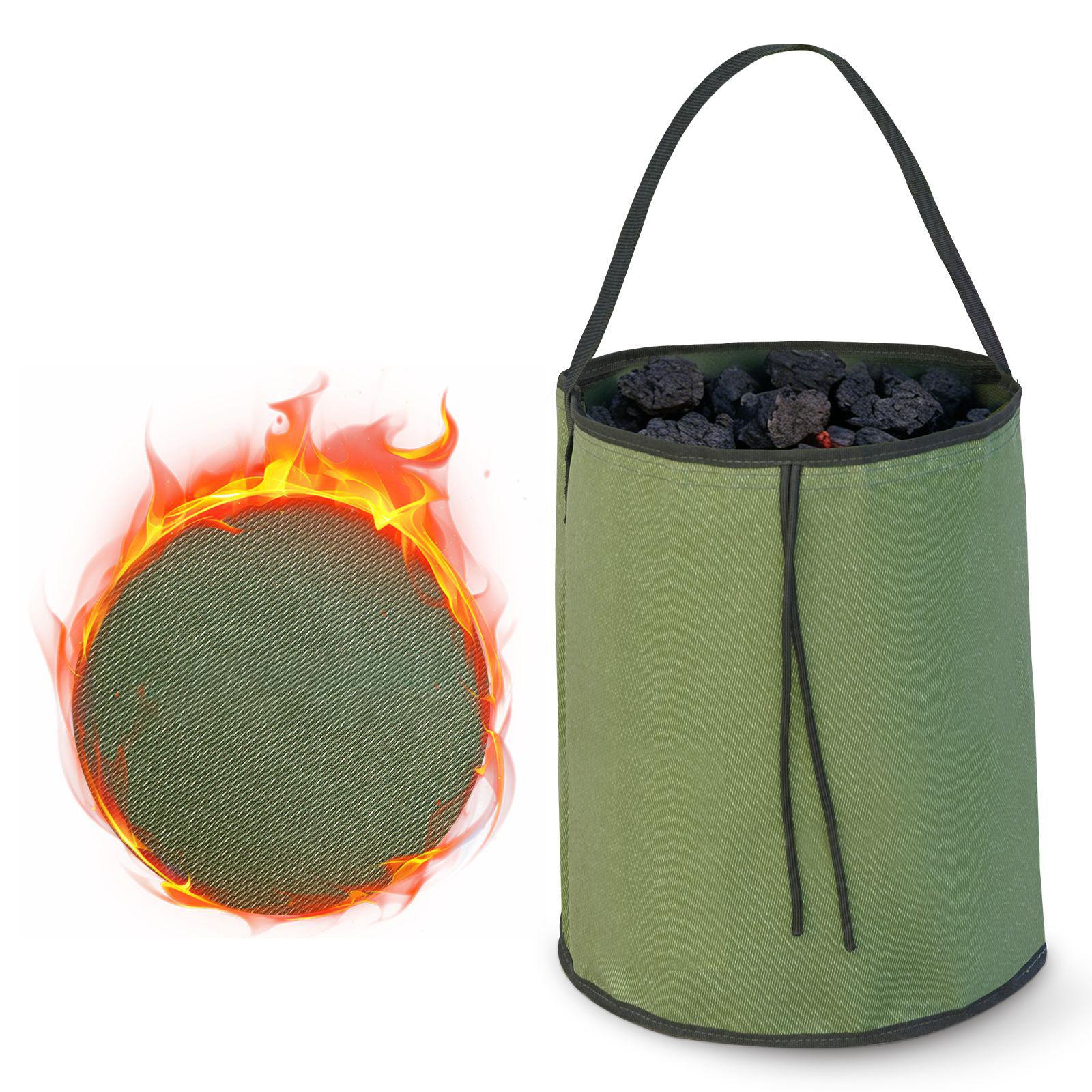 Waterproof Charcoal Storage Ba - Camping Cooking Organizer ulasan dan harga