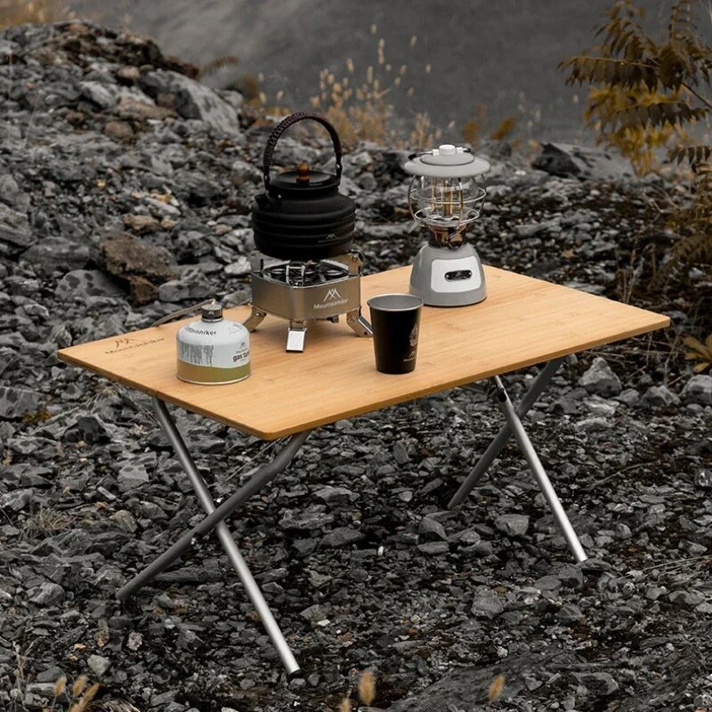 MOUNTAINHIKER Outdoor Camping  - Camping Cooking Table ulasan dan harga