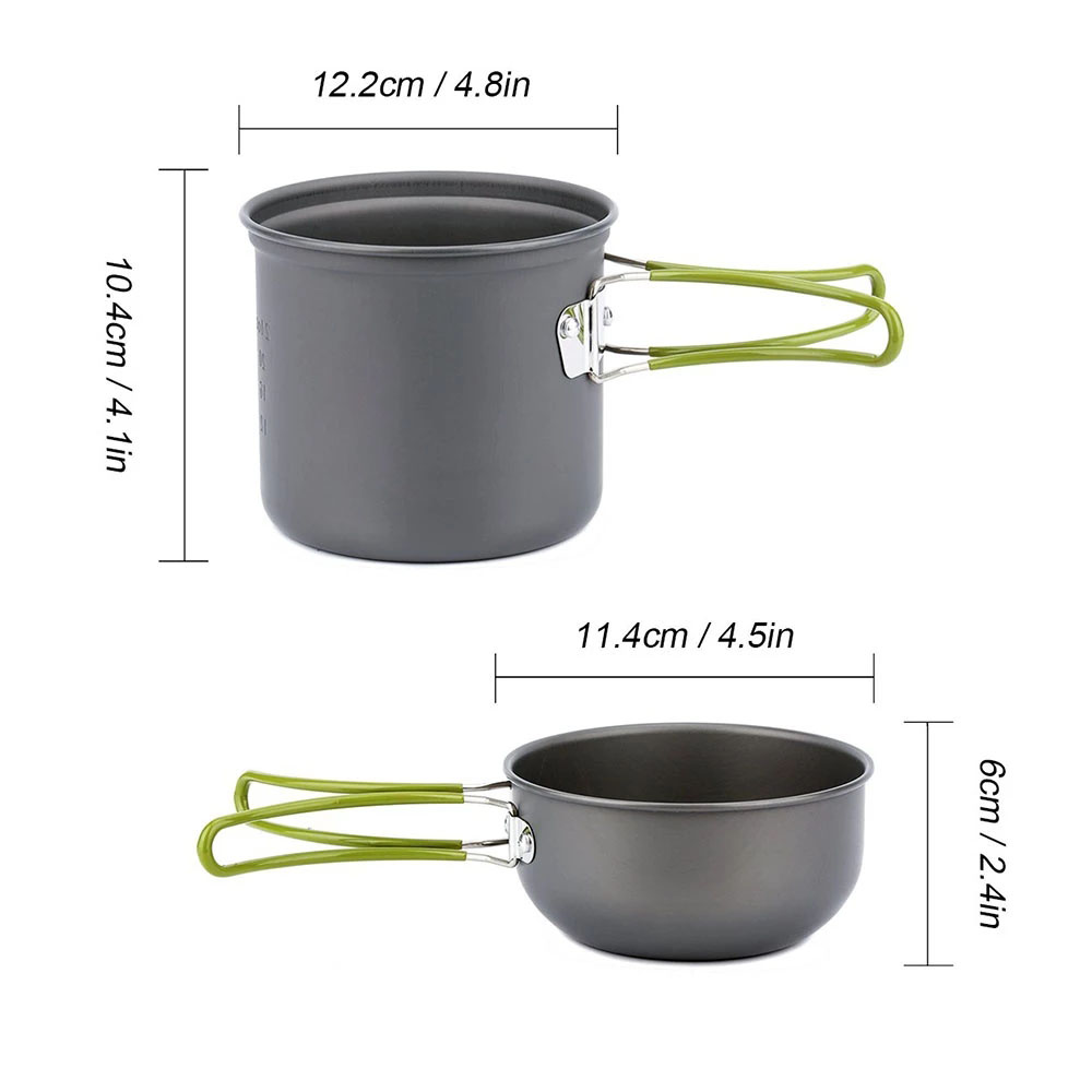 Camping Cookware Kit with Stov - Camping Cooking Organizer ulasan dan harga