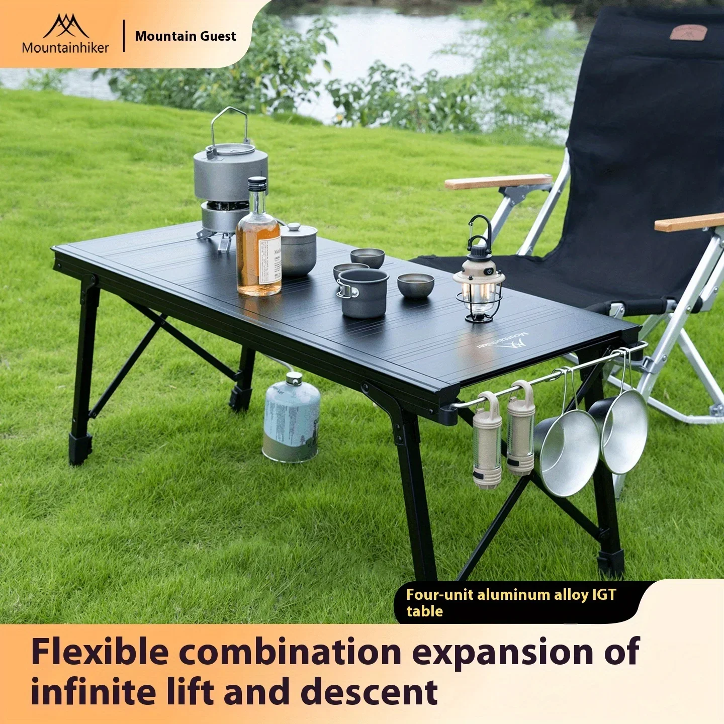 Mountainhiker Folding Camping  - Camping Cooking Table ulasan dan harga