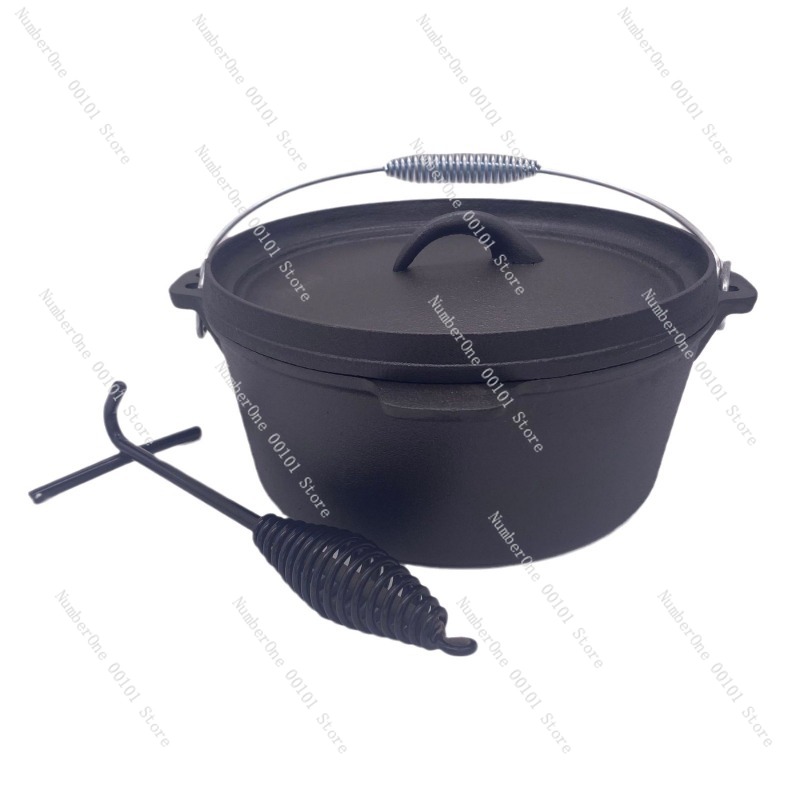 Heavy Duty Cast Iron Dutch Ove - Camp Dutch Oven Cast ulasan dan harga
